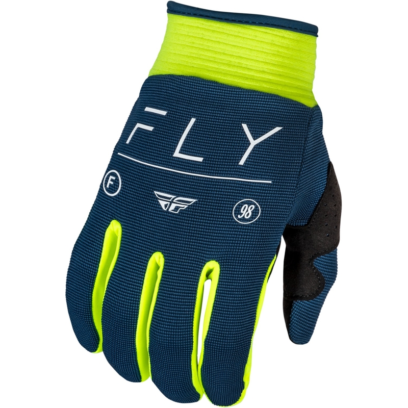 Mănuși de motocros FLY Racing F-16 2024 albastru-fluo-galben-albastru