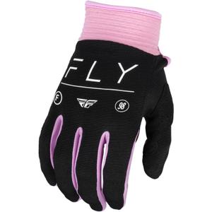 Mănuși de motocros pentru femei FLY Racing F-16 2024 negru și roz