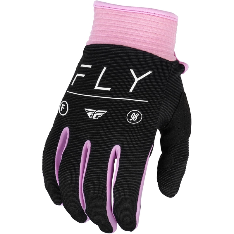 Mănuși de motocros pentru femei FLY Racing F-16 2024 negru și roz