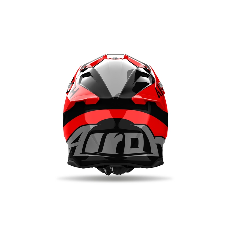 Cască de motocros Airoh Twist 3 King roșu lucios