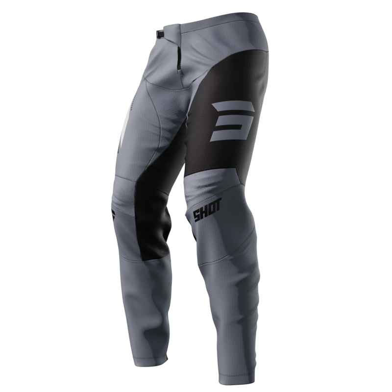 Pantaloni motocross Shot Devo Star Grey lichidare