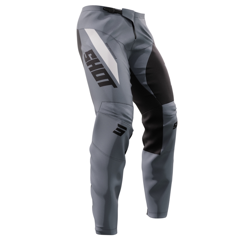 Pantaloni motocross Shot Devo Star Grey lichidare