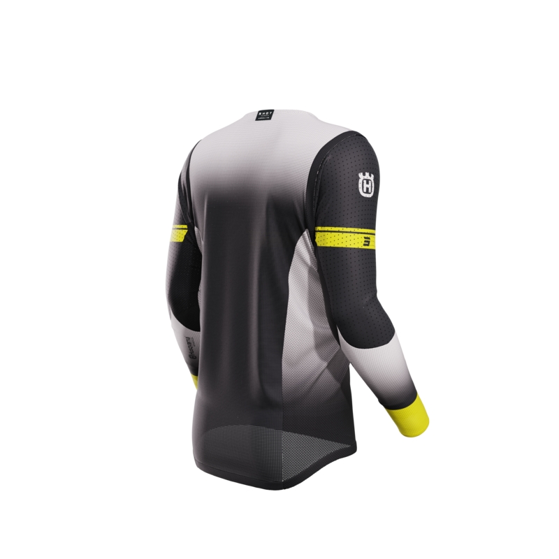 Shot Aerolite Husqvarna LE tricou motocross negru vânzare lichidare