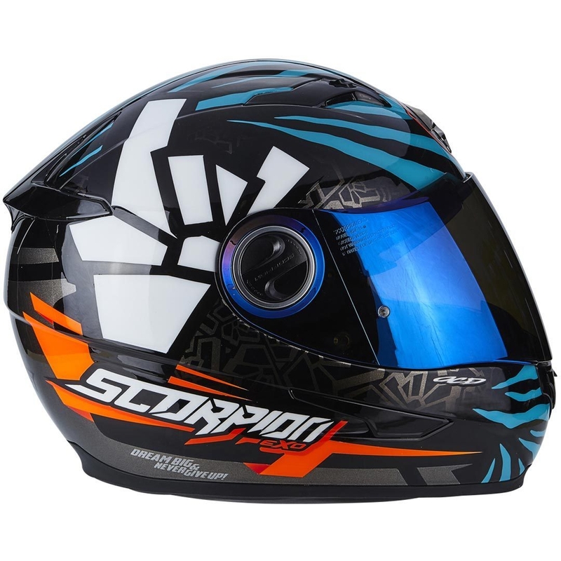 Cască integrală Scorpion EXO-490 Replica Rok Bagoros lichidare