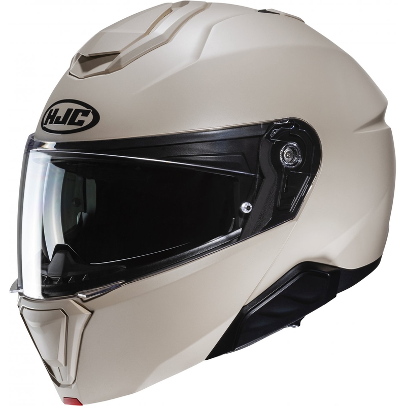 Cască de motocicletă rabatabilă HJC i91 Bej solid