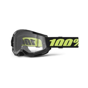 Ochelari de motocros 100% STRATA 2 New Solar (plexi transparent)
