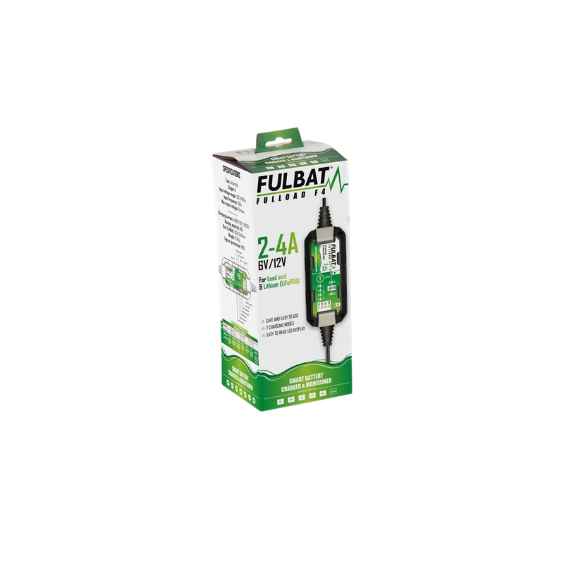 Incarcator de baterii FULBAT FULLOAD F4 2A (10 pcs) (suitable also for Lithium)