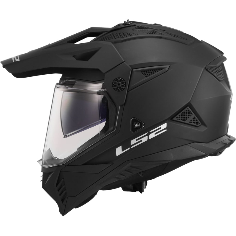 Cască de motocicletă Enduro LS2 MX702 PIONEER II negru mat
