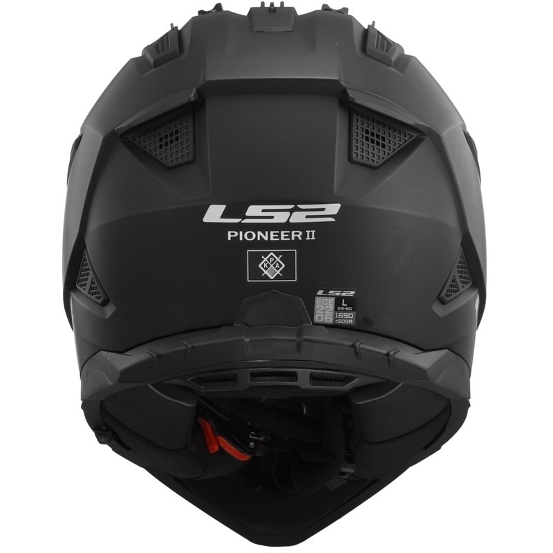 Cască de motocicletă Enduro LS2 MX702 PIONEER II negru mat