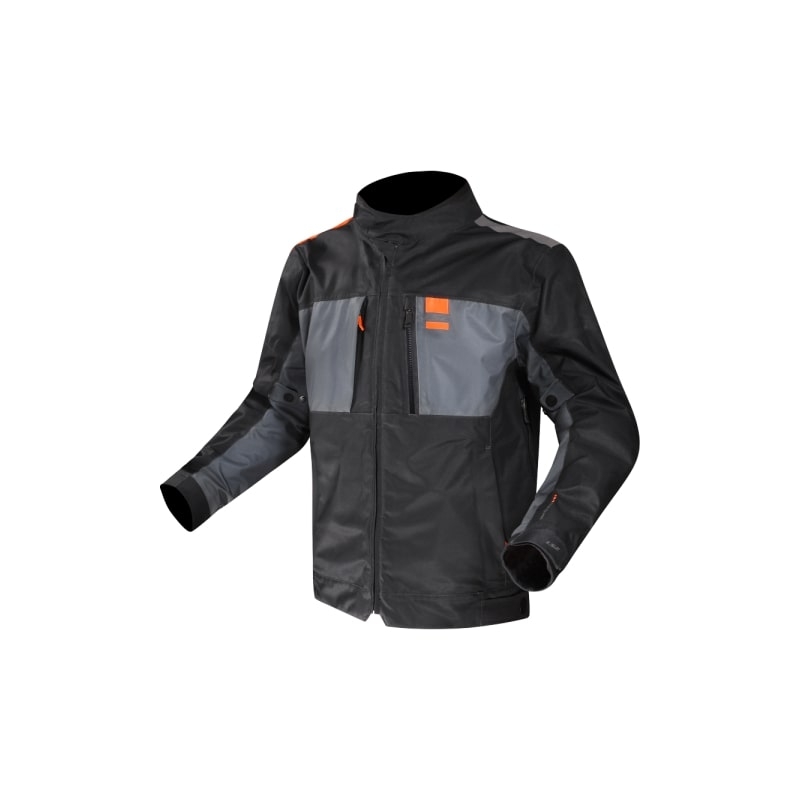 Geacă de motocicletă LS2 TITANIUM albastru-portocaliu