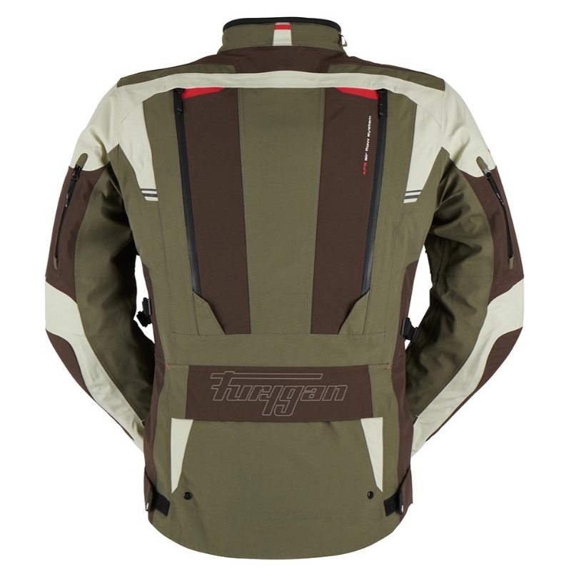 Jachetă de motocicletă Furygan Voyager verde-maro-bej lichidare
