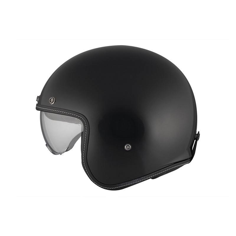 Casca moto open MT Le Mans 2 SV S SOLID A1 negru lucios