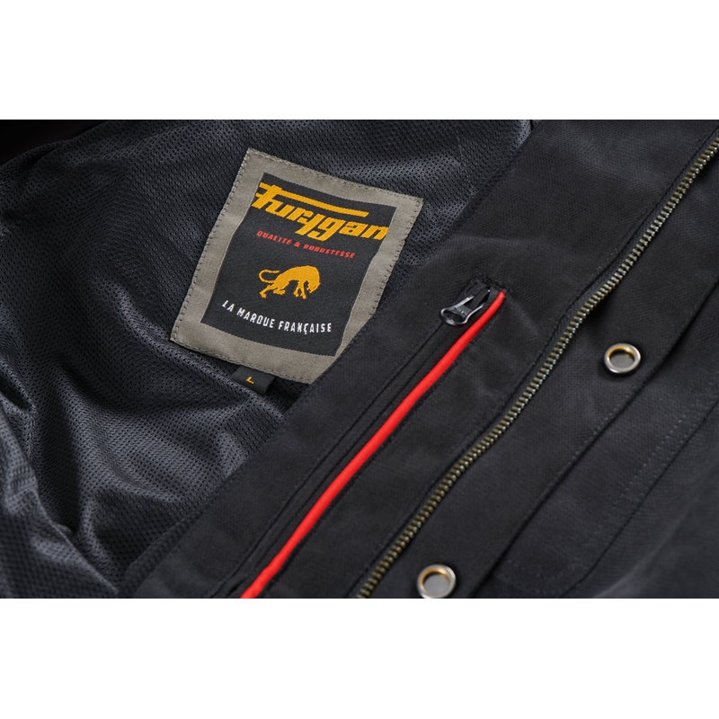 Tricou motociclist Furygan Marlon X Kevlar negru