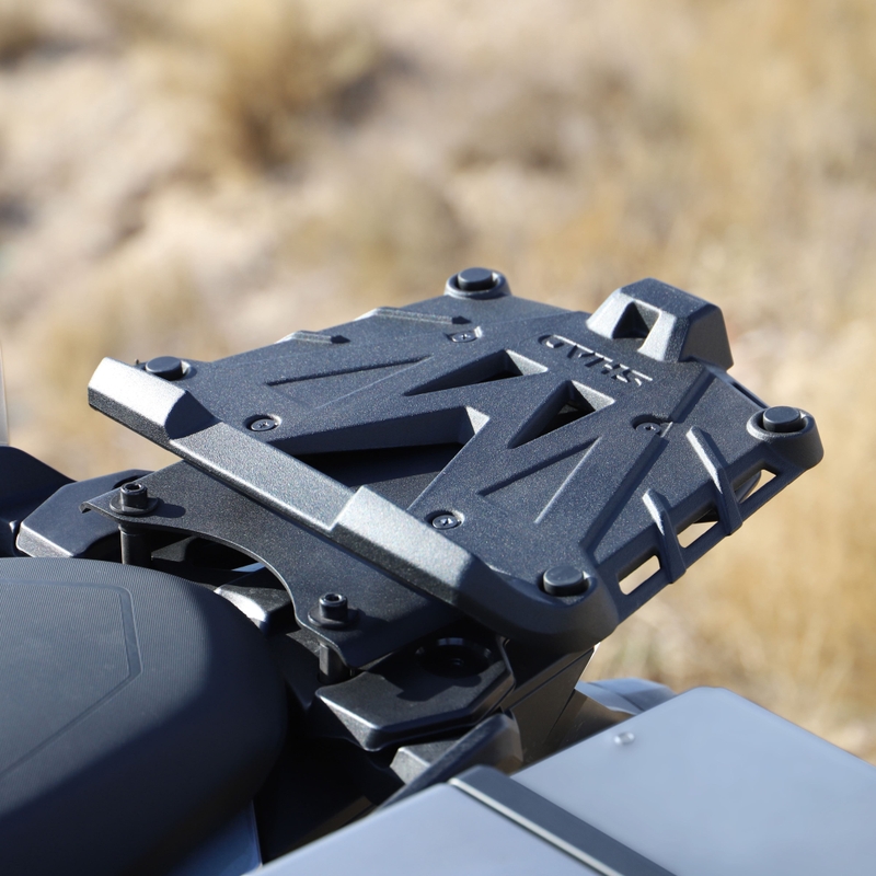 Top case standard plate SHAD TERRA aluminium Negru