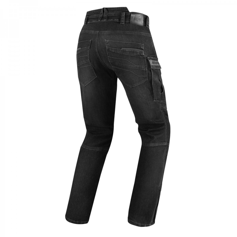 Blugi pentru motociclete Shima GIRO 2.0 URBAN spălați negru lichidare