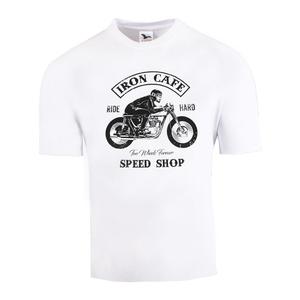 Tricou RSA Iron Cafe II alb