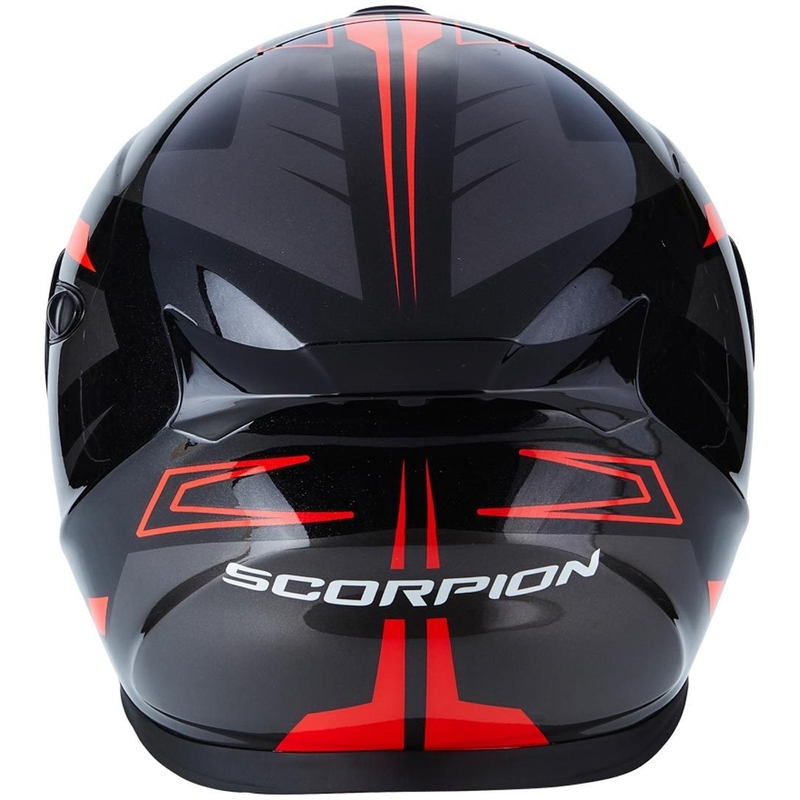 Cască de motocicletă Scorpion EXO-920 Shuttle negru-argintiu-roșu lichidare