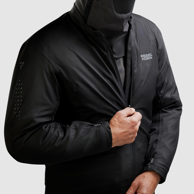 Jacheta moto Rebelhorn Cubby V neagra