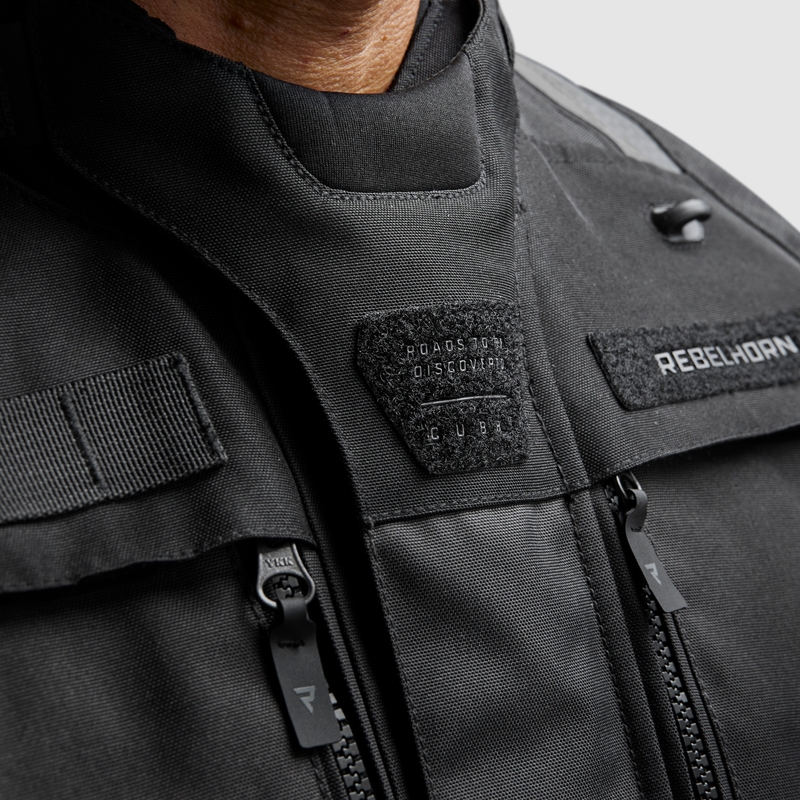 Jacheta moto Rebelhorn Cubby V neagra