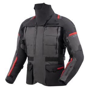 Jacheta moto Rebelhorn Cubby V negru-antracit-rosu