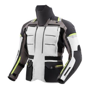 Geacă moto Rebelhorn Cubby V negru-gri-galben fluo