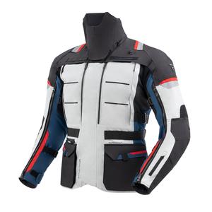 Jacheta moto Rebelhorn Cubby V albastru-gri-rosu
