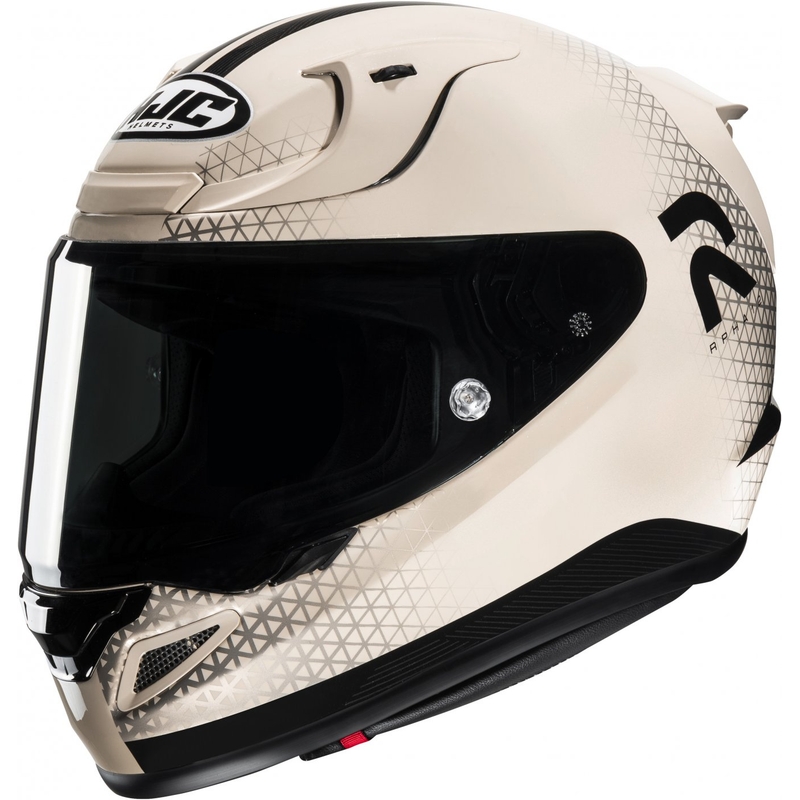 Cască integrală de motocicletă HJC RPHA 12 Enoth MC9 bej-gri