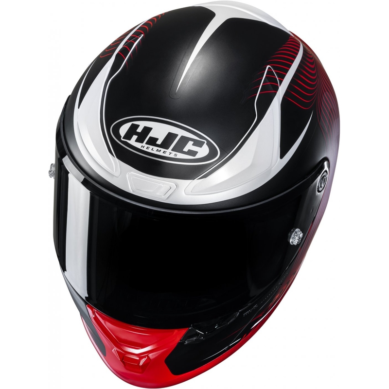 Cască de motocicletă integrală HJC RPHA 1 Lovis MC1SF roșu-negru-alb lichidare