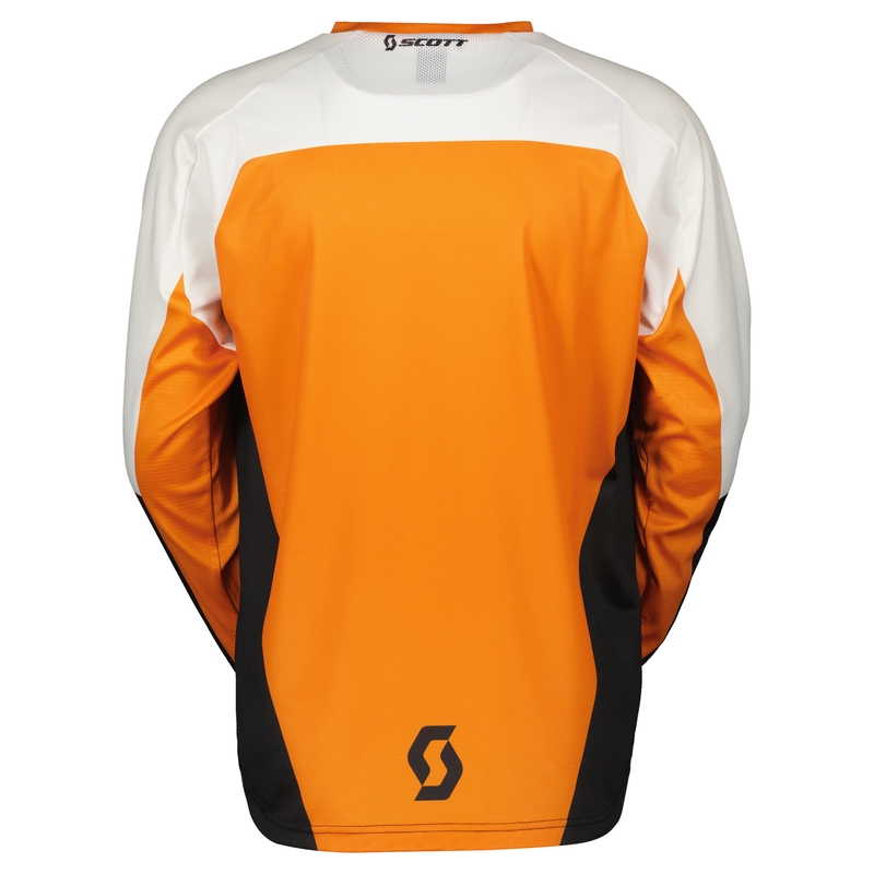Tricou motocross Scott EVO TRACK negru-portocaliu