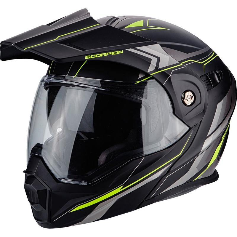 Cască de enduro Scorpion ADX-1 Anima negru mat-fluo-galben lichidare