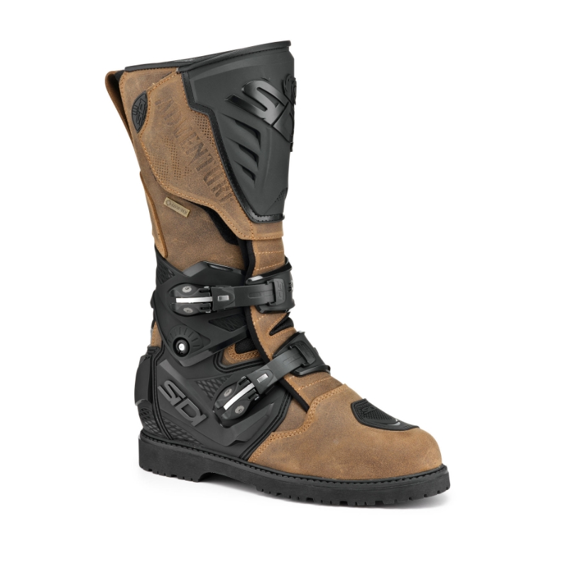 Cizme de motocicletă SIDI Adventure Gore-Tex 2 maro deschis