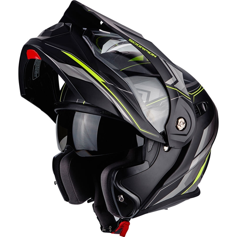 Cască de enduro Scorpion ADX-1 Anima negru mat-fluo-galben lichidare