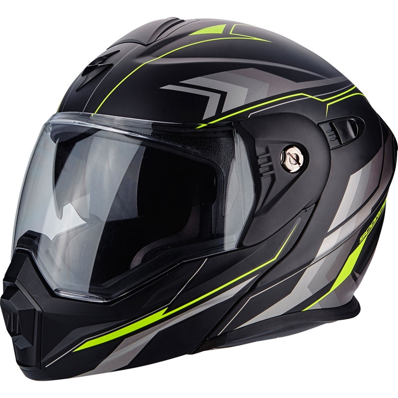 Cască de enduro Scorpion ADX-1 Anima negru mat-fluo-galben lichidare