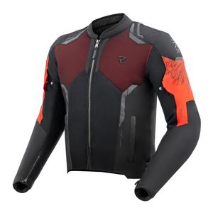 Rebelhorn Jax jachetă de motocicletă negru și roșu