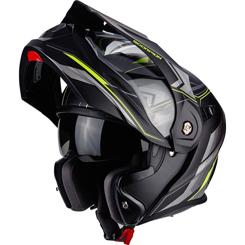 Cască de enduro Scorpion ADX-1 Anima negru mat-fluo-galben lichidare