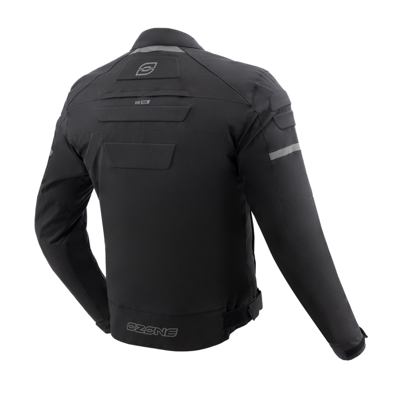 Geacă de motocicletă Ozone Rider neagră