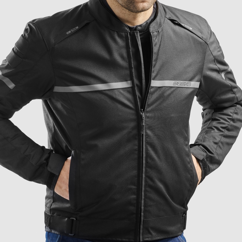 Geacă de motocicletă Ozone Rider neagră
