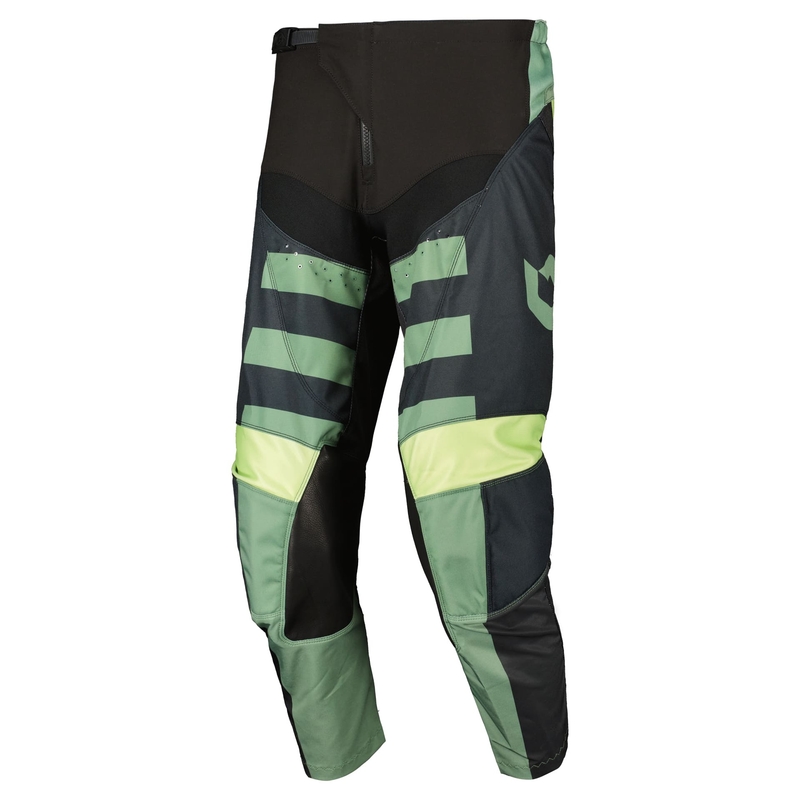 Scott EVO RACE Motocross Pantaloni verde-negru