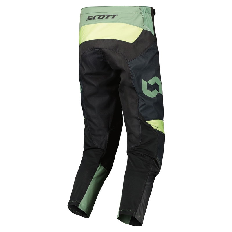 Scott EVO RACE Motocross Pantaloni verde-negru