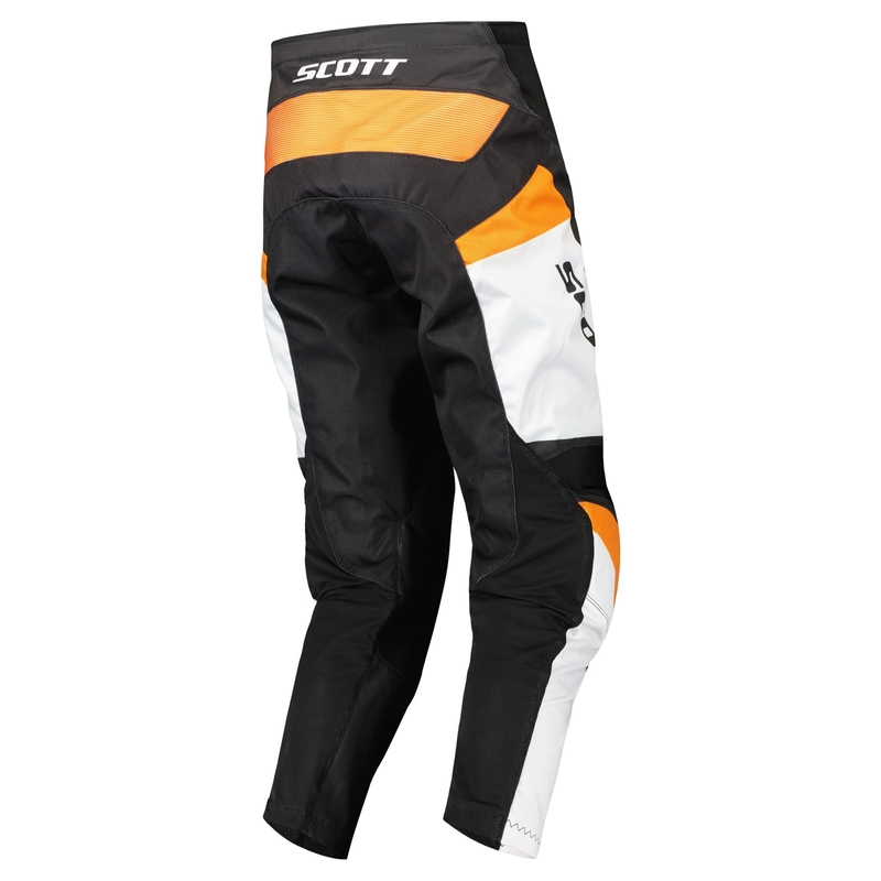 Pantaloni Scott EVO TRACK Motocross negru-portocaliu