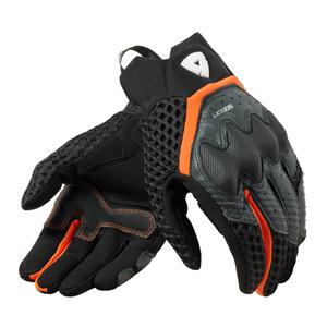 Mănuși de motocicletă Revit Veloz negru-portocaliu
