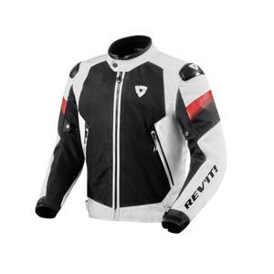 Revit Control Air H2O jachetă de motocicletă negru și alb