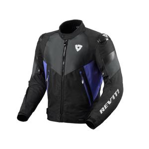 Revit Control H2O jachetă de motocicletă negru și albastru
