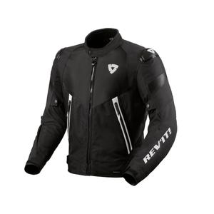 Revit Control H2O jachetă de motocicletă alb-negru și alb