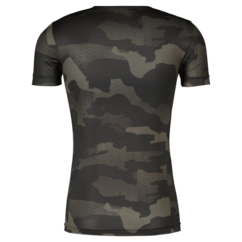 Tricou termic Scott UNDERWEAR CARBON negru-gri