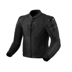 Jachetă de motocicletă din piele Revit Argon 2 negru-antracit