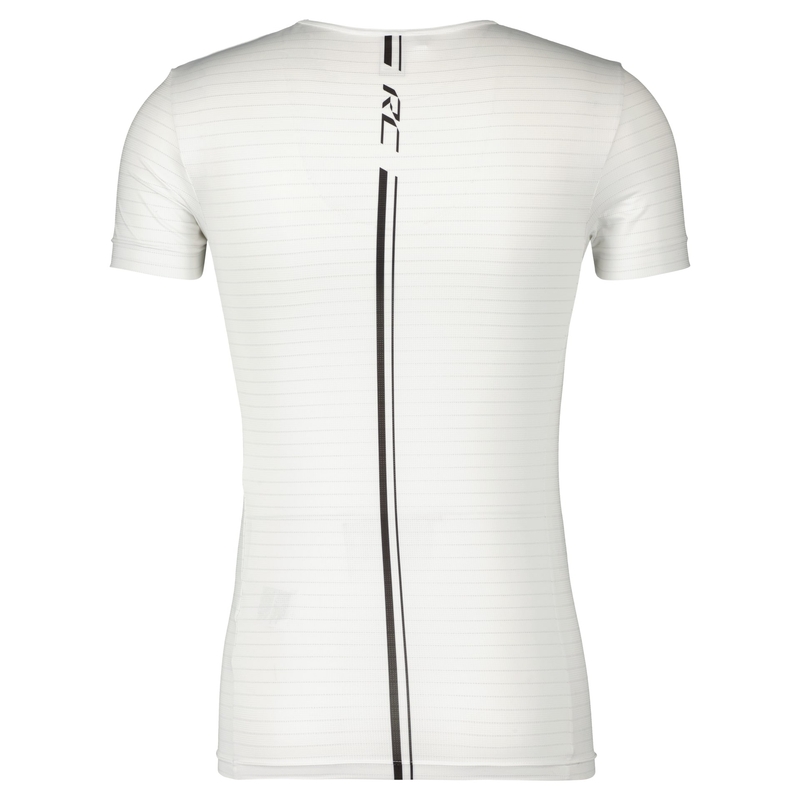 Tricou termic Scott UNDERWEAR CARBON alb-negru
