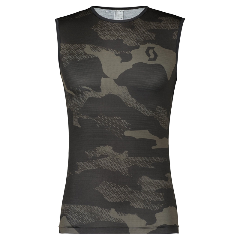 Tricou termic Scott UNDERWEAR CARBON negru-gri negru