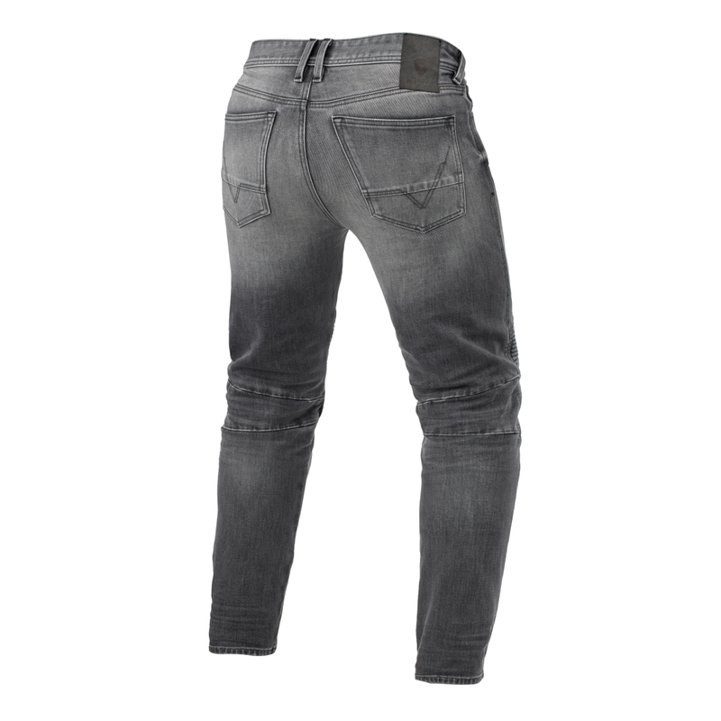 Blugi moto scurtați Revit Moto 2 TF gri