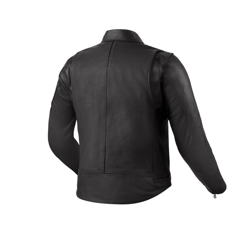 Revit Huxley Geacă de motocicletă din piele neagră Revit Huxley lichidare